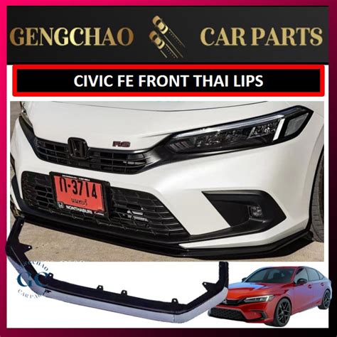 HONDA CIVIC FE 2022 FRONT THAI LIPS FRONT BODYKIT FRONT LIPS