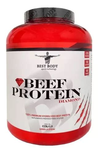 Beef Protein 2kg Baunilha Best Body Proteína Da Carne Mercadolivre