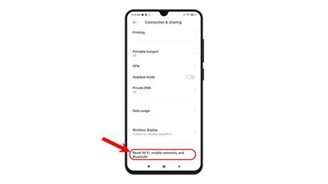 How To Reset Network Settings On Redmi Note 8 Miui Network Reset The Droid Guy