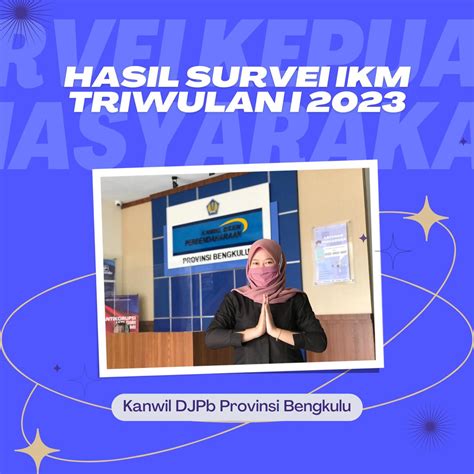 Hasil Survei Kepuasan Masyarakat Triwulan I Tahun 2023