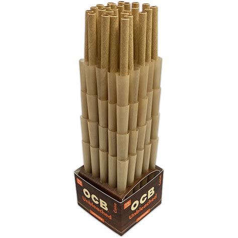 Ocb Pre Rolled Cones Virgin 1¼ Size Mini Tower 100ct American Rolling Club