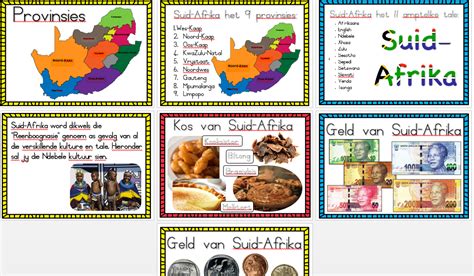 Ons Land Suid Afrika Muurkaarte • Teacha