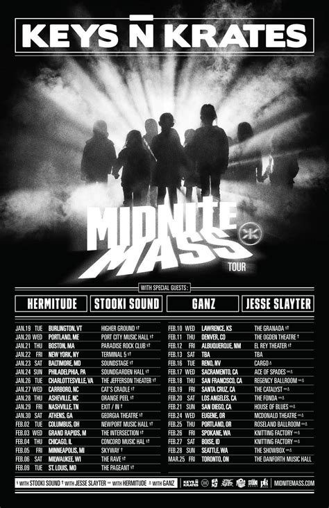 Keys N Krates Midnite Mass Tour Salacious Sound