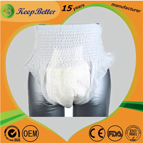 Factory Price A Grade Disposable Oem Adult Pull Up Diaper Underwear