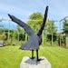 Lifelike Raven Bronze Raven Bronze Birds Bronze Garden Sculpture Wings