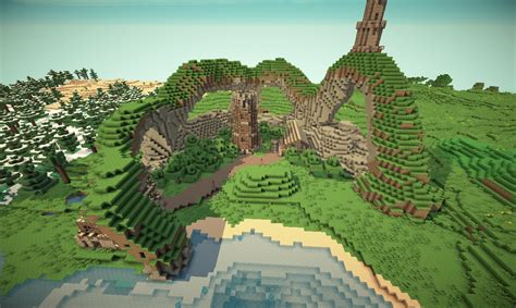 Custom Terrain Minecraft Map