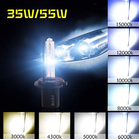 2pcs Hid Xenon H1 Bulb 35w 55w 3000k 4300k 5000k 6000k 8000k 10000k