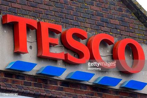 A sign at a Tesco Plc supermarket in Guildford, UK, on Tuesday, Jan ...