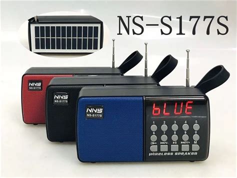 Good Price NS S177S FM AM SW 3 Band Vintage Retro Radio Rechargeable