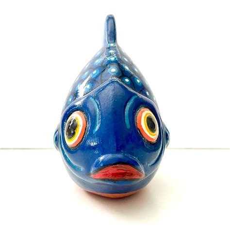 Fish Folk Art Etsy