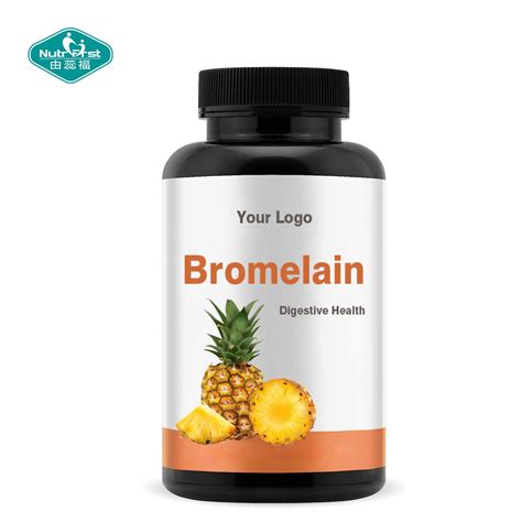 Pineapple Enzyme Supplement Bromelain Capsule Proteolytic Enzyme