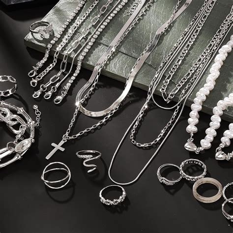 silver jewelry sleek shiny simply stunning sunrise bling jewelry