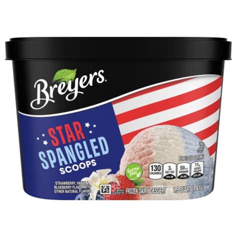 Breyers® Star Spangled Scoops Ice Cream Tub, 1.5 qt - Ralphs