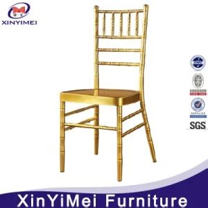 Buy Royal Luxury Gold Event Chair Chiavari Metal With Cushion Stainless