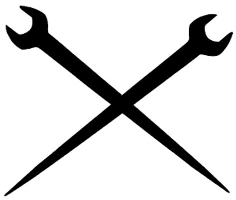 Ironworker Crossed Tools Decal