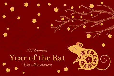 Year Of The Tiger 2022 Illustrations Year Of The Rat Chinese New