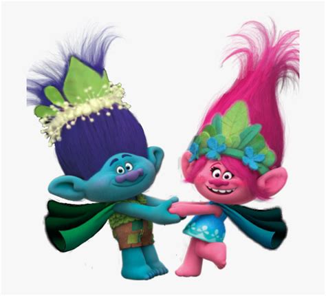 Trolls Branch Happy Png - Trolls 2 Poppy And Branch, Transparent Png ...