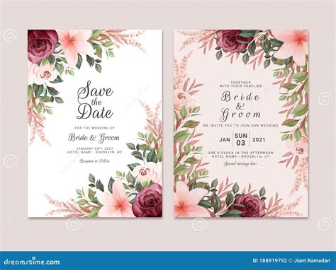 Pink Floral Invitation Template Atelier Yuwa Ciao Jp