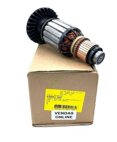 Induzido Rotor 220v Esmerilhadeira Dewalt Dwe 490 491 Tip 10 Frete grátis