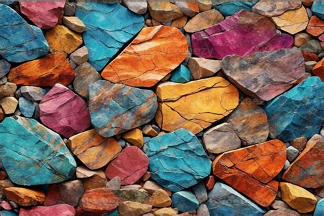 Colorful Rock Texture Background Rock Texture Background Colorful