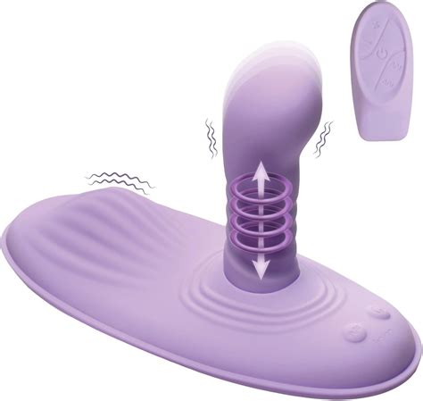 Amazon Vibrating Thrusting Pad Vibe Grinder Rideable Dildo Vibrator Penis Small Sex Fucking