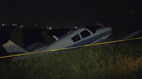 Overnight Plane Crash Injures Two Catastrophe Avoided