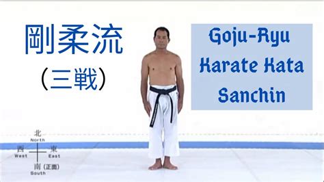 剛柔流 三戦 Goju Ryu Karate Kata San Chin Three Battlesconflicts Youtube