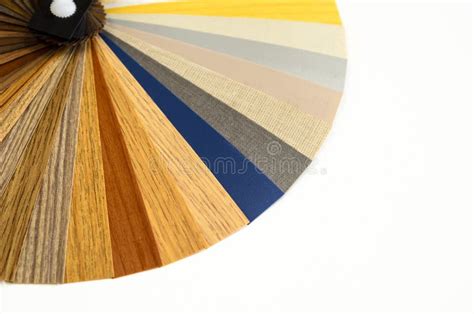 Decorative Wood Palette Guide. Interior Design. Stock Photo - Image of ...