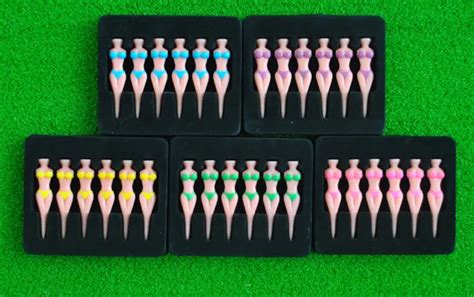 Hot Selling Novelty Bikini Lady Girl Golf Tees Divot Tool Tees Custom