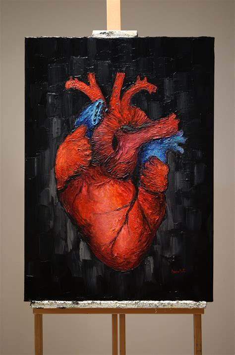 The Human Heart Painting