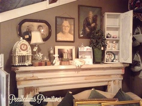 Cottage Mantle Primitives Mantle Entryway Tables Cottage Inside