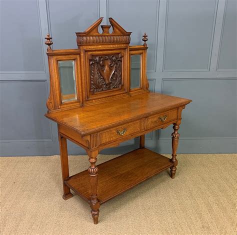 Victorian Carved Oak Table Antiques Atlas