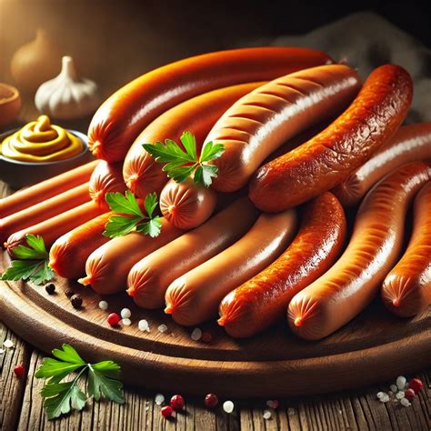 Сосиски, сардельки