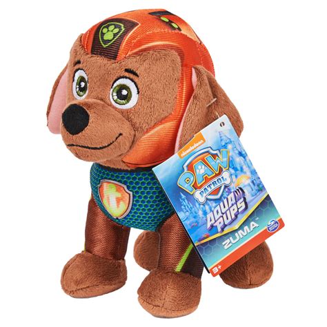 Paw Patrol Aqua Pups Plush Zuma Rossy