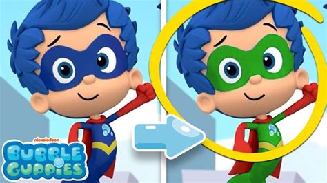 Superhero Spot The Difference With The Bubble Guppies Nick Jr