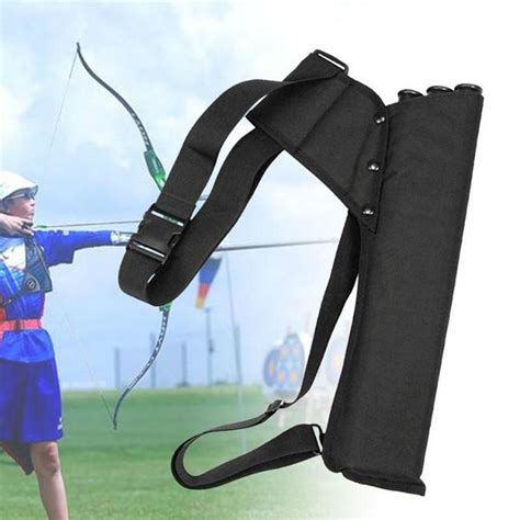 Buy Arrow Quiver Tube Arrow Bag Portable Back Waist Strape Hunting