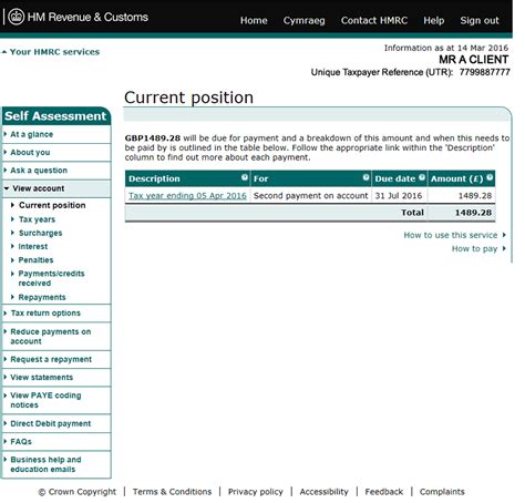 Tax Calculations And Year Overviews Hmrc Website Download