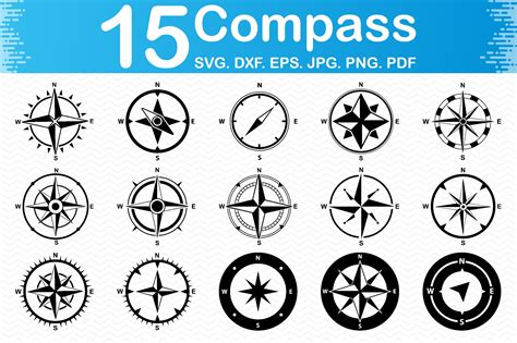 Compass Clipart Graphic By Blueflex Creative Fabrica