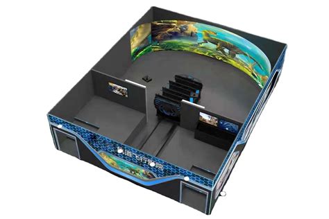 Naked Eye Technology D Flying Track Cinema D Theater System Rail D Cinema Jurassic World Ride