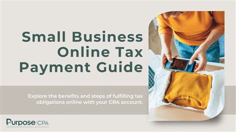 Small Business Online Tax Payment Guide Purposecpa