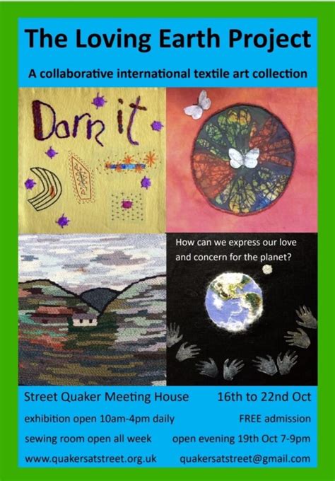 FREE Exhibition Of The Loving Earth Project Street Parish Council