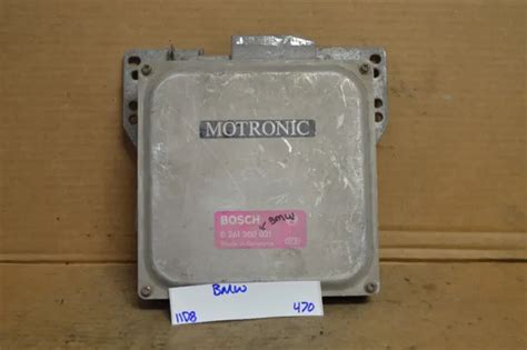 84 87 BMW E30 Motronic Engine Control Unit ECU 0261200021 Module 470