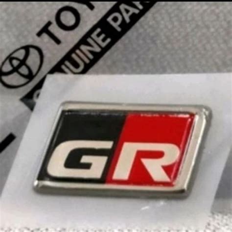 Logo Emblem Stir Gr Sport Huruf Gr Saja Lambang Setir Mobil Gr Lazada