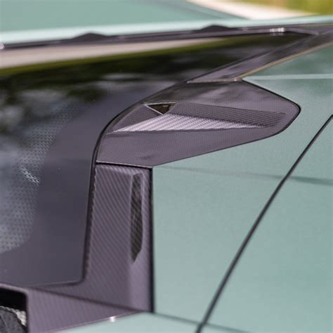 Carbon Fiber Rear View Camera Cover for Corvette C8 by Racing Sport ...