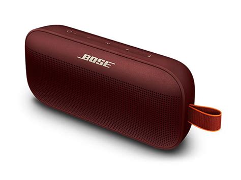 新製品BoseのBluetoothポータブルスピーカーSoundLink Flexに限定カラーのカーマインレッド追加 アイアリ