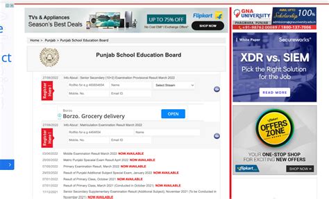 Punjab Board Pseb 12th Result 2022 Updates Check Pseb 12th Results