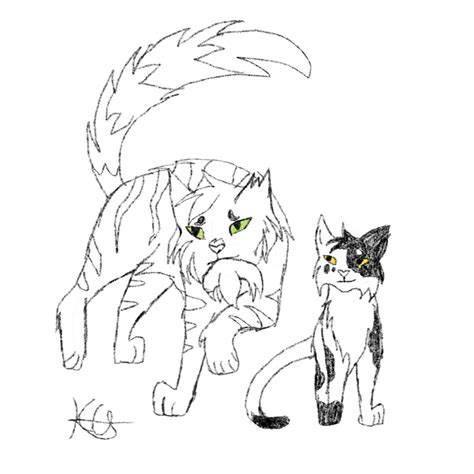 Longtail and Swiftpaw | Warrior Cats