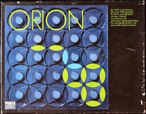 Alte Spiele - Orion