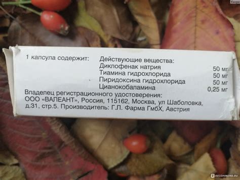 Таблетки Нейродикловит - «Эффективное средство от боли в спине.» | отзывы