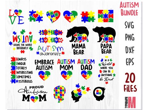 Autism Svg Bundle So Fontsy